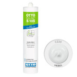 Санитарный силиконовый герметик OTTOSEAL S105 C230 туманный, 310 мл (OTS105C230) – Фото №1
