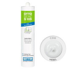 Санитарный силиконовый герметик OTTOSEAL S105 C230 туманный, 310 мл (OTS105C230)
