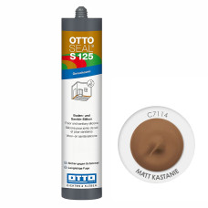 Силиконовый герметик Ottoseal S125 C7114 Matt Kastaniel 310 ml (OTS125C7114)
