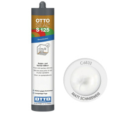 Cиліконовий герметик Ottoseal S125 C6832 Matt Schneeweis 310 ml (OTS125C6832)