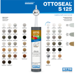 Cиликоновый герметик Ottoseal S125 C7112 Matt Schwarz 310 ml (OTS125C7112) – Фото №2