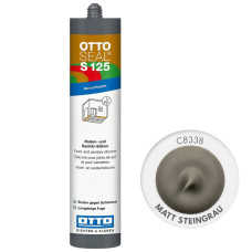 Силіконовий герметик OTTOSEAL S 125 C8338 Matt-Steingrau, 310 мл (OTS125C8338)