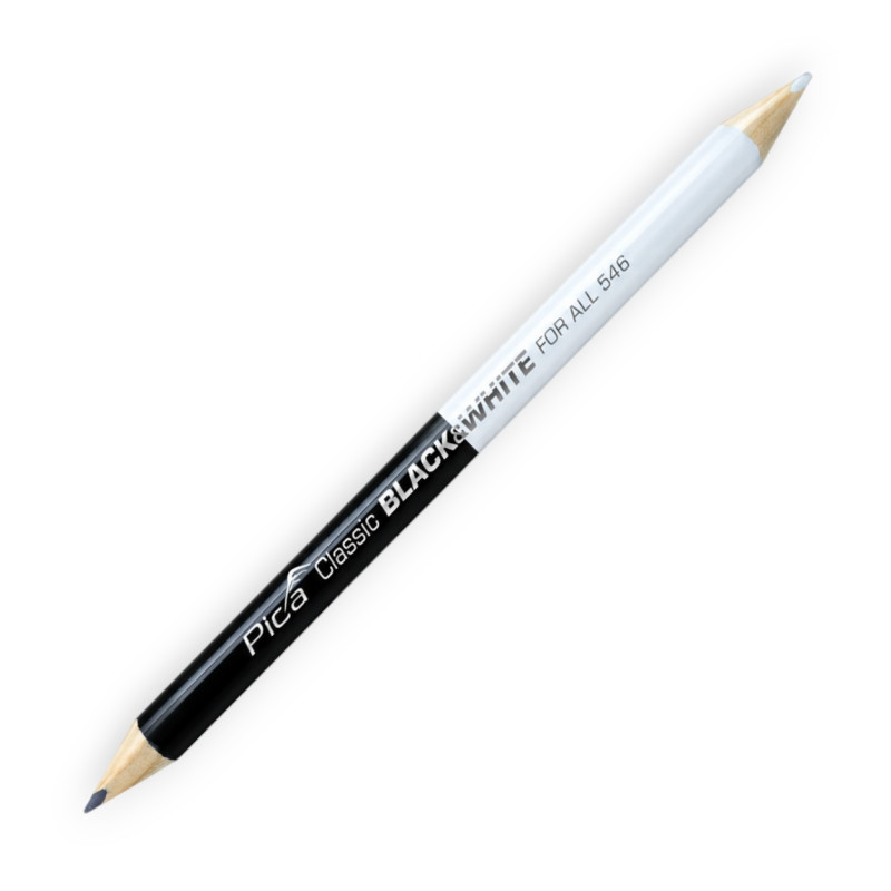 Карандаш универсальный PICA Classic FOR ALL BLACK&WHITE 546/24, 230 мм (546/24-50)