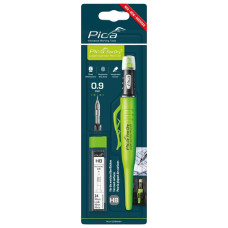 Карандаш механический водорастворимый  PICA 7070 Fine Dry Long Life + стержни 0,9 мм HB (70703)