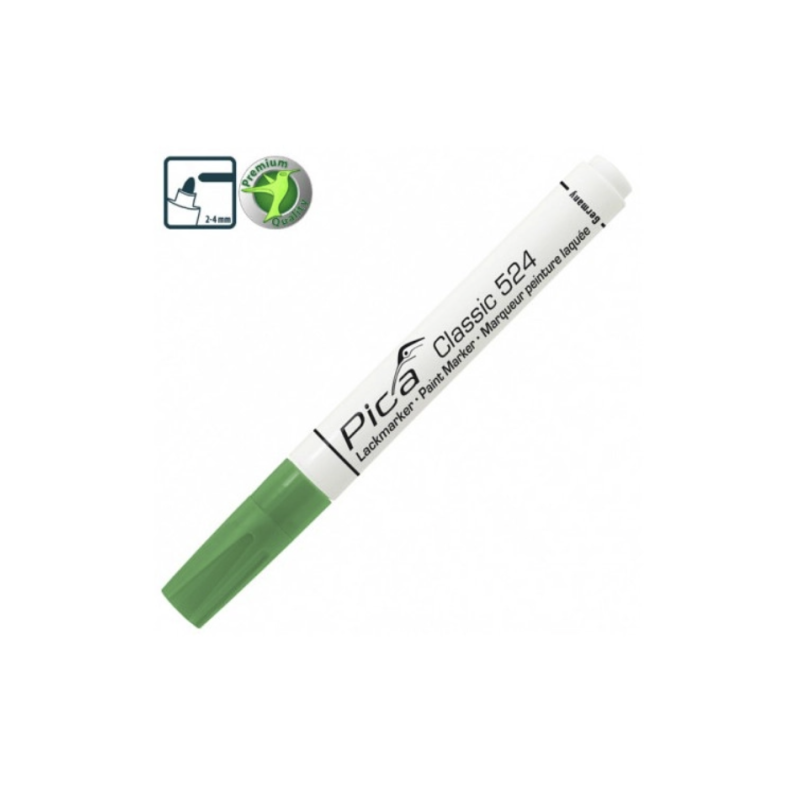 Маркер жидкий промышленный Pica Classic 524/36 Industry Paint Marker зеленый (524/36)