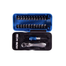 Биты НАБОР — 26 предметов с трехщеткой в кейсе KING TONY (1026CQ-AM)