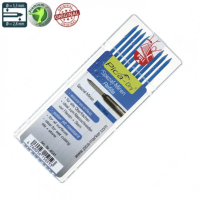 Грифель сменный НАБОР — 10 шт синий PICA Dry водостойкие Water resistant (4041)