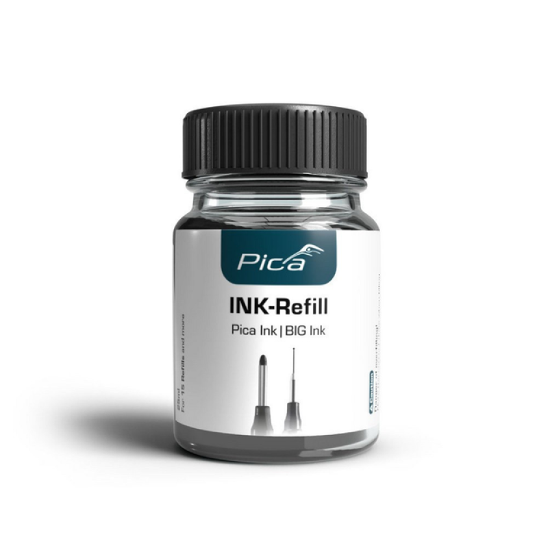 Заправка чернильная для маркеров PICA 55846, чёрная, 25 мл (ccc)