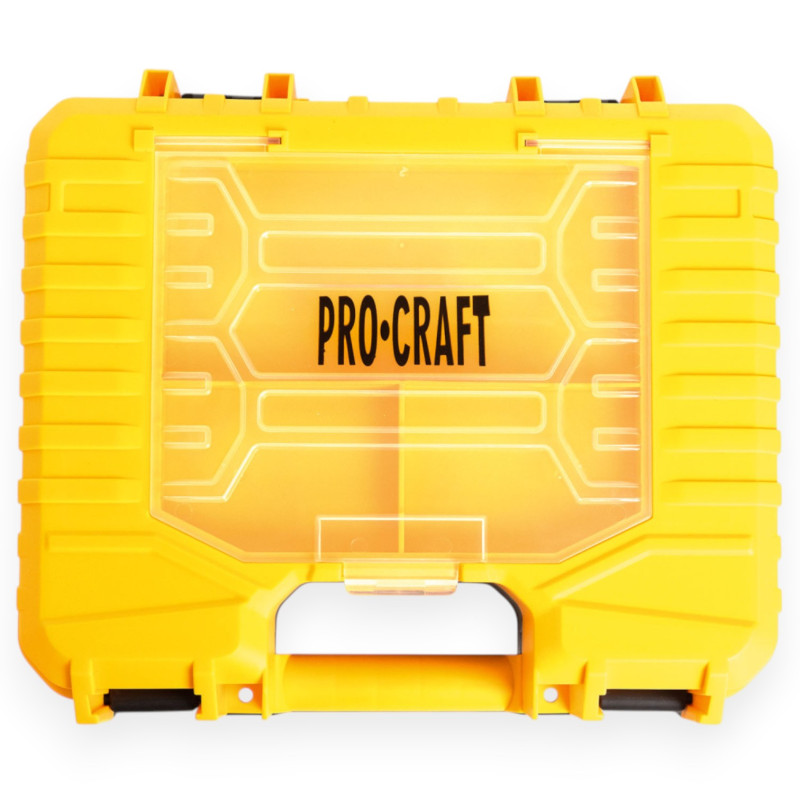 Акумуляторний шуруповерт Procraft PA20Li DFR, 1 АКБ та ЗП, у кейсі (000209)