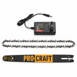 Аккумуляторная цепная пила Procraft PKA34, 1 АКБ+ЗУ (030341) – Фото №11