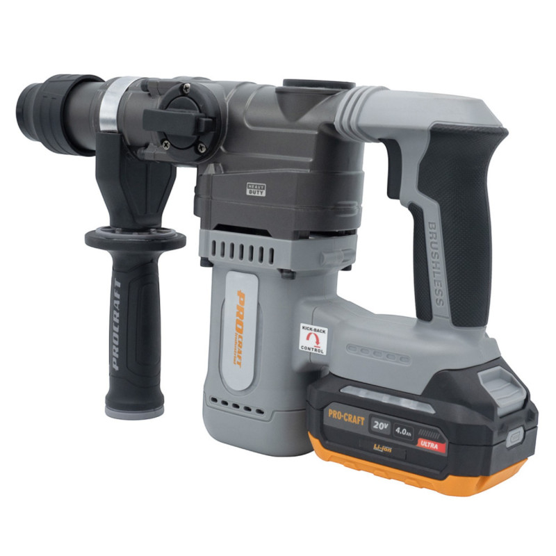 Аккумуляторный перфоратор Pro-Craft HD-20A 20 В 4 А·ч, с кейсом (100203)