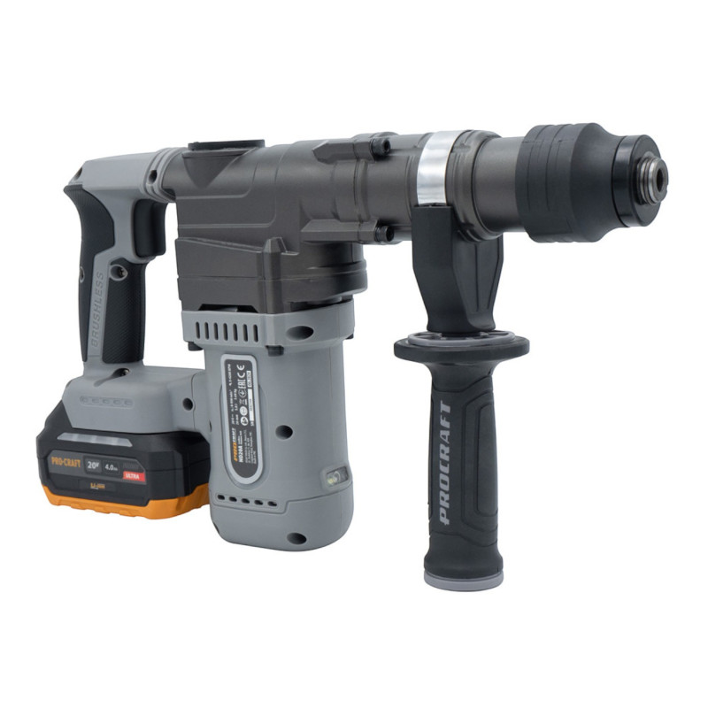 Аккумуляторный перфоратор Pro-Craft HD-20A 20 В 4 А·ч, с кейсом (100203)