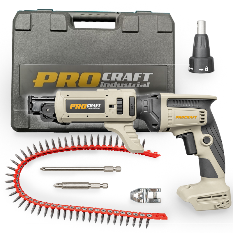 Акумуляторний стрічковий шуруповерт Procraft Industrial DS20A (100219)