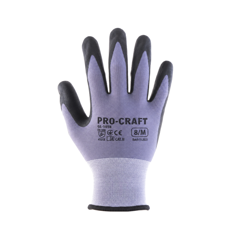 Защитные перчатки Procraft GL-10T8 8/M (10T800)