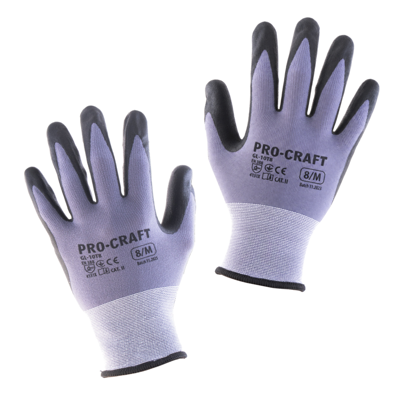 Защитные перчатки Procraft GL-10T8 8/M (10T800)