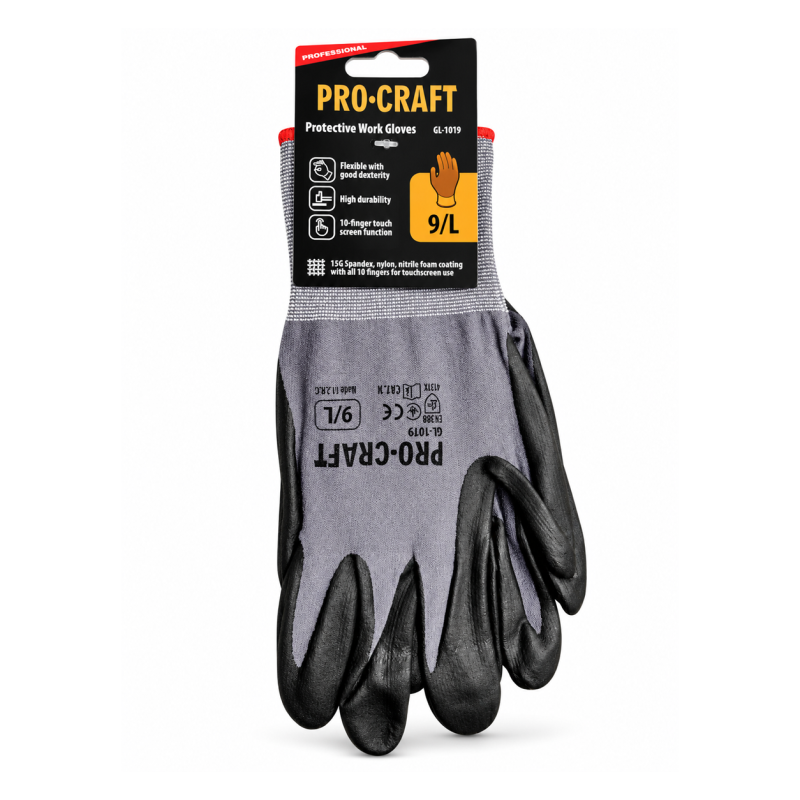 Защитные перчатки Procraft GL-10T9 9/L (10T900)