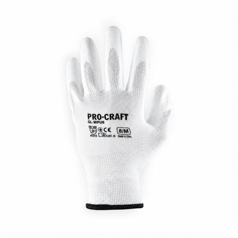 Захисні рукавиці Procraft GL-WPU8 8/М (WPU800)