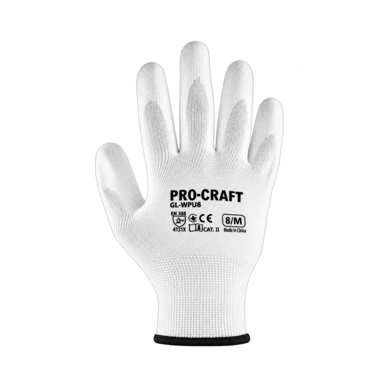 Захисні рукавиці Procraft GL-WPU8 8/М (WPU800)