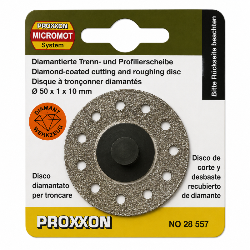 Диск алмазный режущий для LHW PROXXON 50×1×10мм (28557)