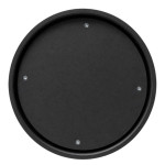 Корпус круглый для вытяжки скрытого монтажа PTX 125 мм чорного цвета (PTX_072) – Фото №2