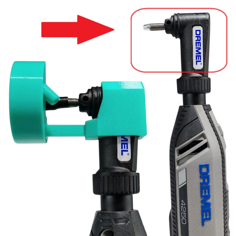 Захисний кожух для кутової насадки гравера DREMEL (PTX_082)