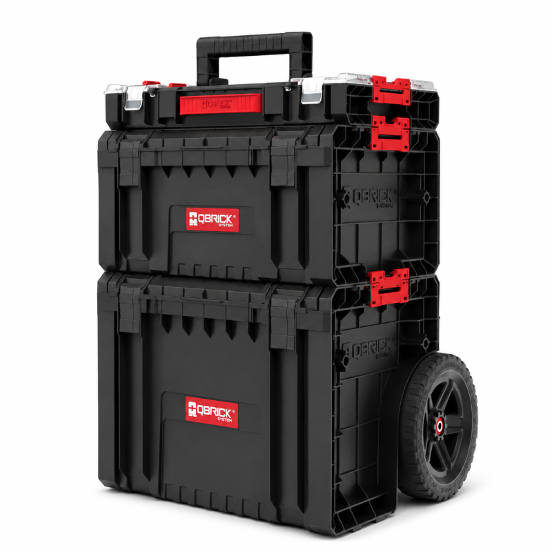 Набір ящиків для інструментів QBRICK SYSTEM PRO SET 2PLUS 450x390x690 (5901238259626)