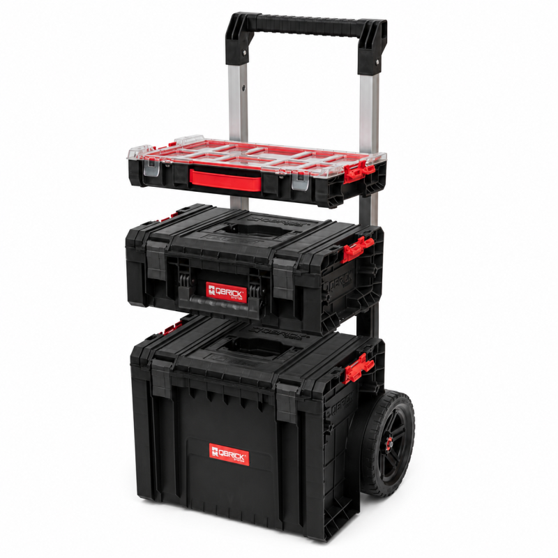 Набір ящиків для інструментів QBRICK SYSTEM PRO SET 2PLUS 450x390x690 (5901238259626)