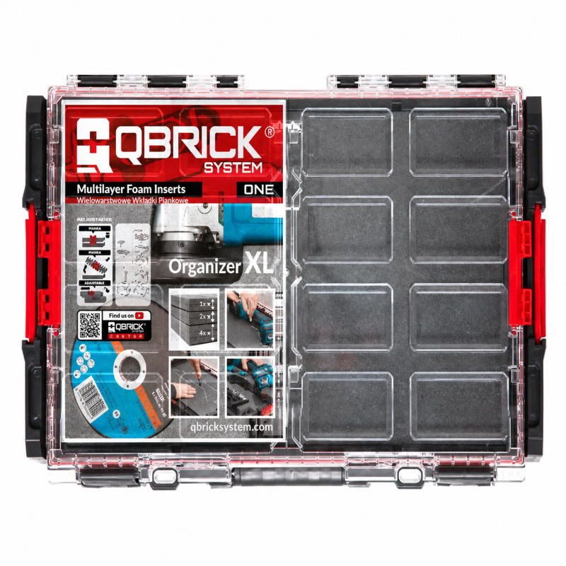 Ящик для інструментів QBRICK SYSTEM ONE ORGANIZER XL-2,0 — MFI (ORGQXL2FCZAPG003)