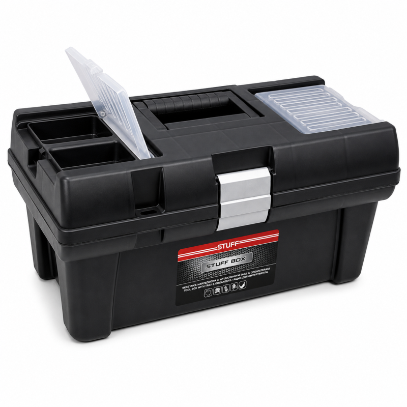 Ящик для інструментів STUFF Semi Profi ALU 16 (SKR16SPALSTUCZAPG001)