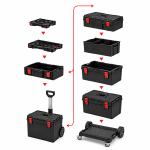 Ящик для инструментов QBRICK SYSTEM ONE 450 2.0 BASIC (SKRQ450B2CZAPG003) – Фото №3