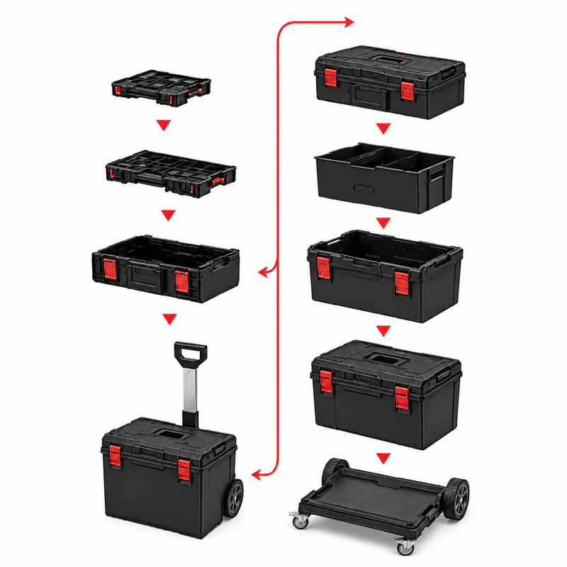 Ящик для инструментов QBRICK SYSTEM ONE 450 2.0 BASIC (SKRQ450B2CZAPG003)