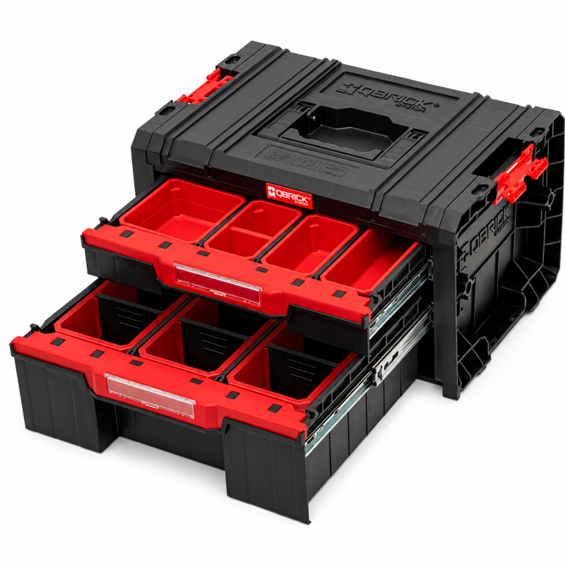 Ящик для інструментів QBRICK SYSTEM PRO Drawer 2 Toolbox 2.0 EXPERT (SKRQPROD2E2CZAPG003)