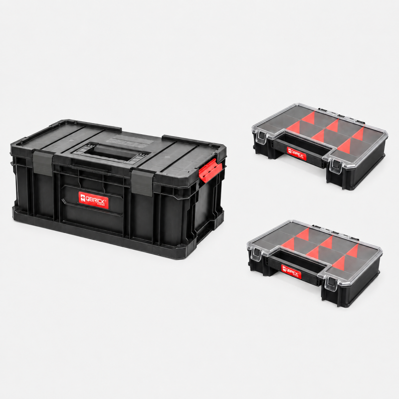Ящик для инструмента QBRICK SYSTEM TWO TOOLBOX PLUS + 2 органайзера (Z252771UA017)