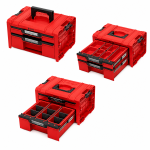 Набор ящиков для инструментов Qbrick System PRO Drawer Workshop Set 3 2.0 RED (Z258353PG003) – Фото №3