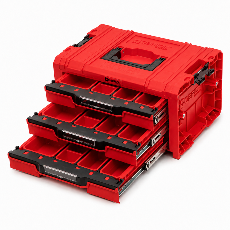 Набір ящиків для інструментів QBRICK SYSTEM PRO RED SET 4 2.0 RUHD (Z258360PG003)