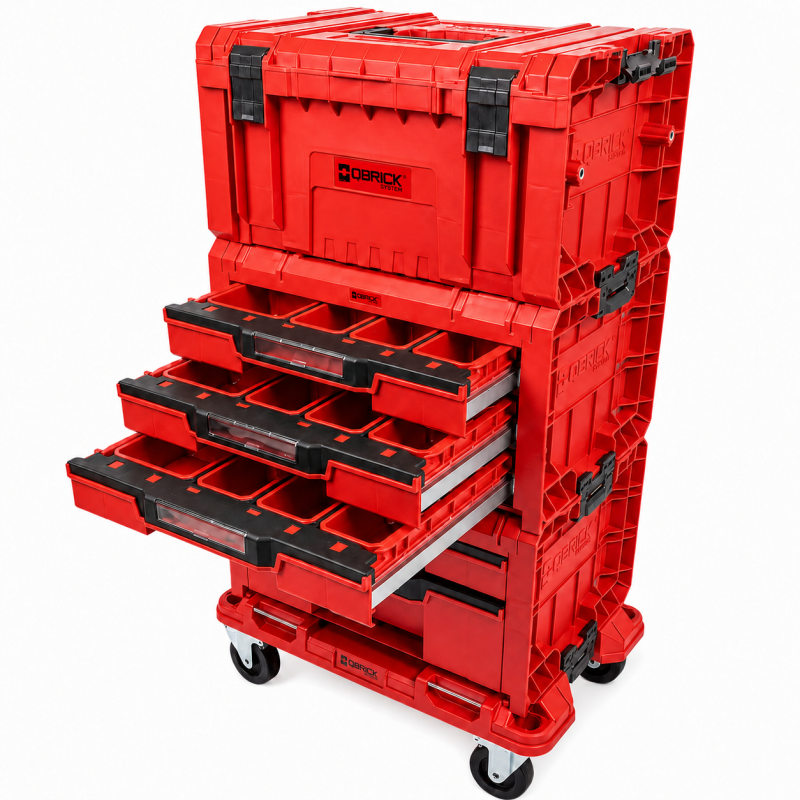 Набір ящиків для інструментів QBRICK SYSTEM PRO RED SET 4 2.0 RUHD (Z258360PG003)