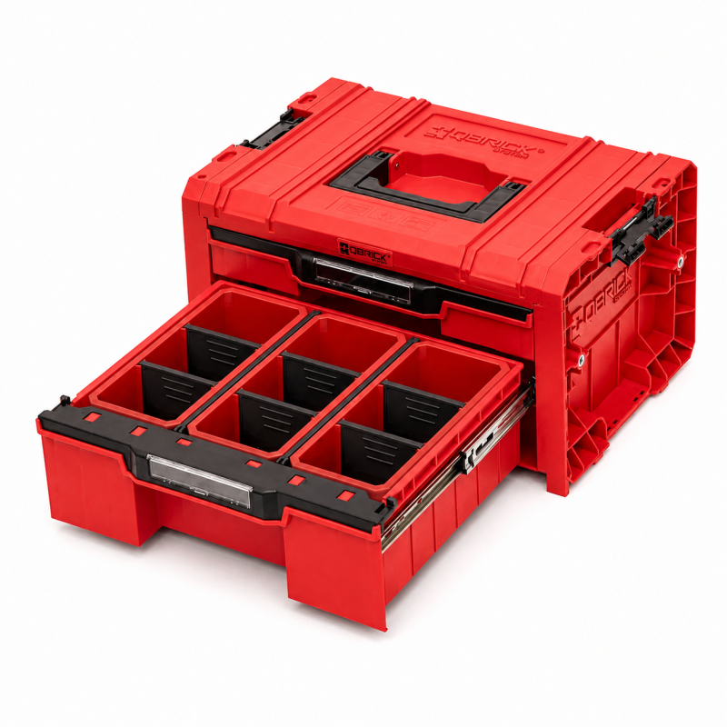 Набір ящиків для інструментів QBRICK SYSTEM PRO RED SET 4 2.0 RUHD (Z258360PG003)