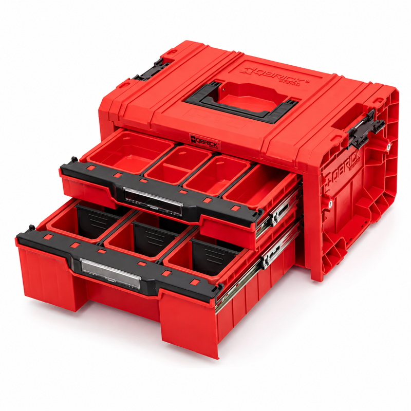 Набір ящиків для інструментів QBRICK SYSTEM PRO RED SET 4 2.0 RUHD (Z258360PG003)