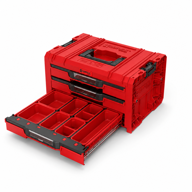 Набір ящиків для інструментів QBRICK SYSTEM PRO RED SET 4 2.0 RUHD (Z258360PG003)