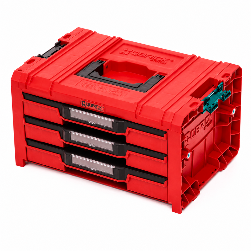 Набір ящиків для інструментів QBRICK SYSTEM PRO RED SET 4 2.0 RUHD (Z258360PG003)