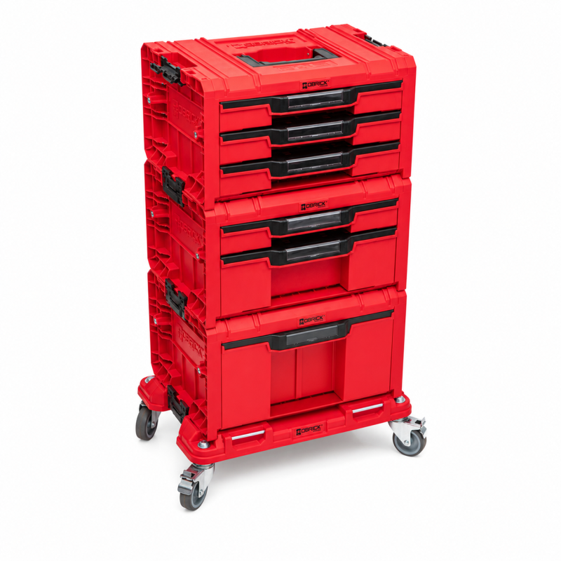 Набор ящиков QBRICK SYSTEM PRO RED DRAWER WORKSHOP SET 6, 2.0 RUHD (Z260370PG003)