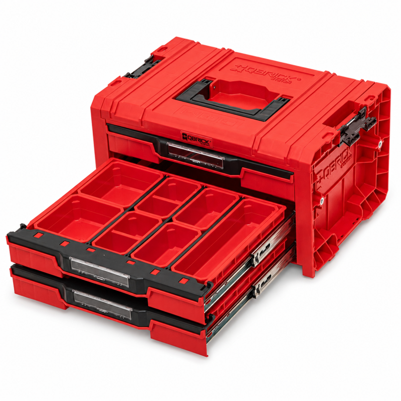 Набор ящиков QBRICK SYSTEM PRO RED DRAWER WORKSHOP SET 6, 2.0 RUHD (Z260370PG003)