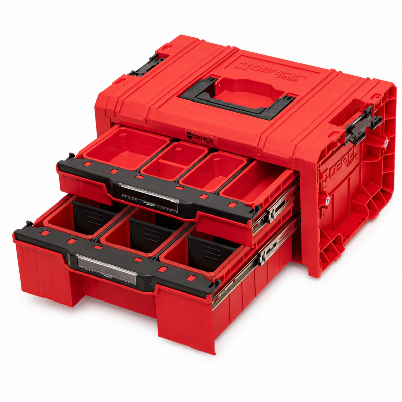 Набор ящиков QBRICK SYSTEM PRO RED DRAWER WORKSHOP SET 6, 2.0 RUHD (Z260370PG003)