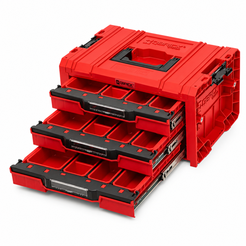 Набор ящиков QBRICK SYSTEM PRO RED DRAWER WORKSHOP SET 6, 2.0 RUHD (Z260370PG003)