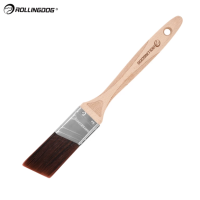 Кисть Rollingdog X1000 38мм, угловой срез, полиэстер, серия Professional (10270)