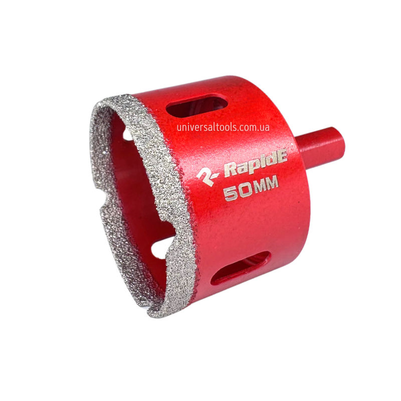 Коронка алмазна RapidE Red Point EVO Ø 50 мм під дриль (НФ-00001857)