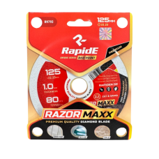 Диск алмазный 125 мм для стекла/керамики/керамогранита RapidE Red Point RAZORMAXX 2in1 (НФ-00002782)