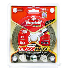Алмазный диск RapidE TURBO GLASSMAXX (ультратонкий) 125 мм R9794 для деликатного реза стекла, плитки (НФ-00002784)