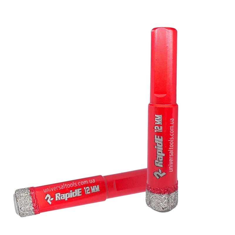 Коронка алмазна RapidE Red Point EVO Ø 12 мм під дриль (НФ-00001845)