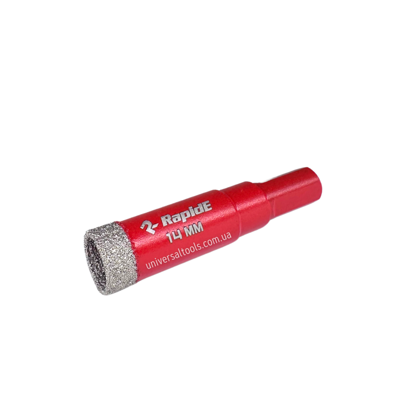 Коронка алмазная RapidE Red Point EVO Ø 14 мм под дрель (НФ-00001846)